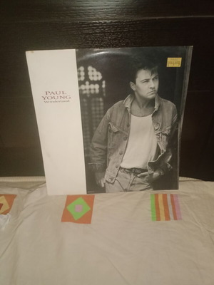 Paul Young Wonderland 12" винил макси сингъл употребяван, поп