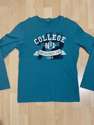 Benetton long-sleeve shirt like new, size 3XL (13-14 years)