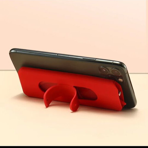 Presbyopic glasses 1.5 new with red silicone phone case