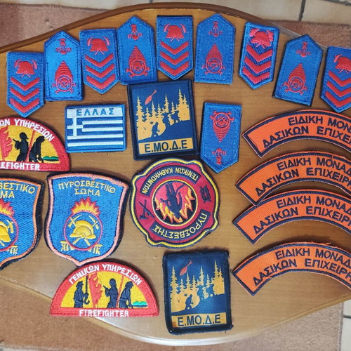 New Firefighter Patches