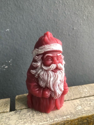 Santa Claus candle new