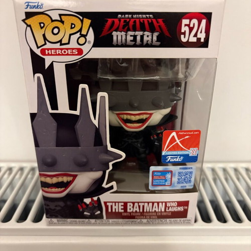 Batman Who Laughs Funko Pop #524 AthensCon 2024 Exclusive new