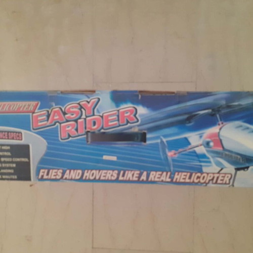 Vintage RC Helicopter Air Hogs Easy Rider XL New