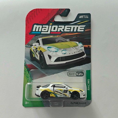Majorette Alpine A110 R Racing Series diecast car new, moving parts