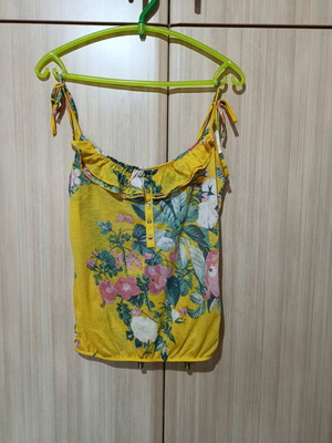 Mexx blouse size M used, multicolored yellow