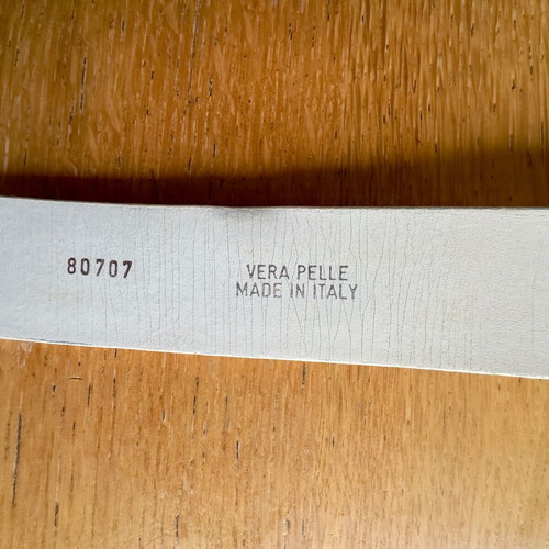 Ferre Jeans belt like new, leather beige size 90