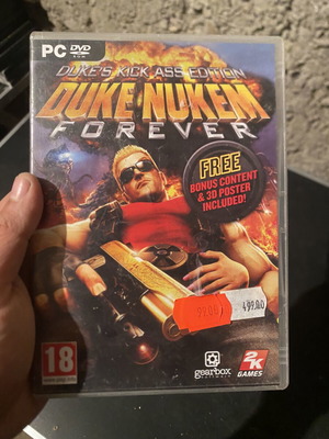 Duke Nukem Forever PC game good condition