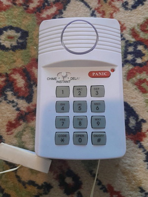 Autonomous alarm system new with contact and keypad