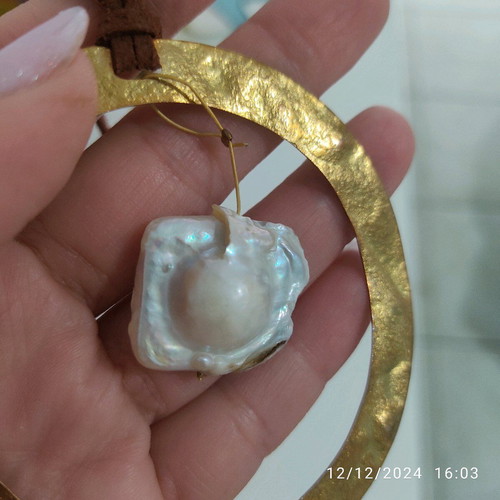 Oxette necklace with pearl used