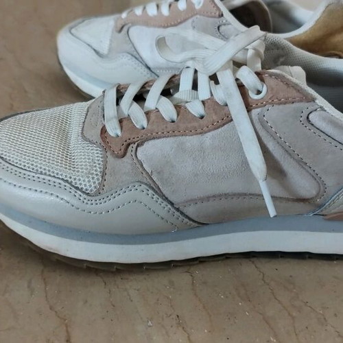 Hoff women's athletic shoes like new, beige, size 37