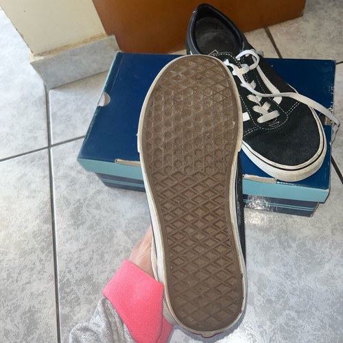 Vans Old Skool used, size 39, black sneakers