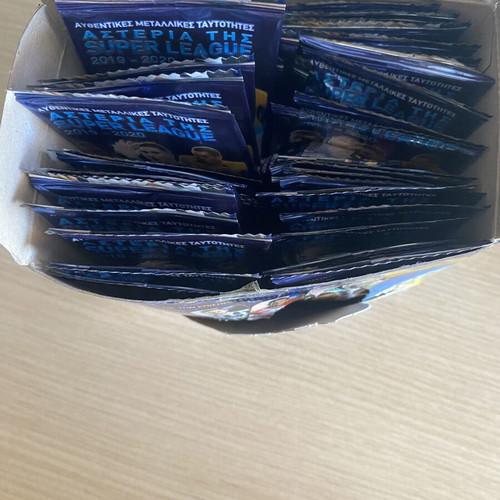 Superleague 2019-20 Tapas Stickers Box, 50 Pieces, New