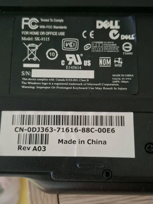 Dell keyboard