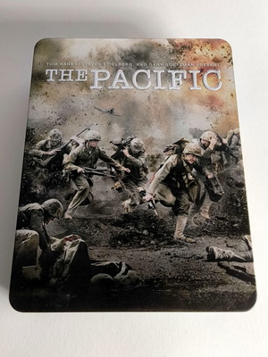 The Pacific HBO mini series DVD used steelbook edition with English subtitles