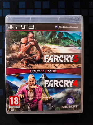 Far Cry Collection Far Cry 3 + Far Cry 4 Double Pack PS3 game