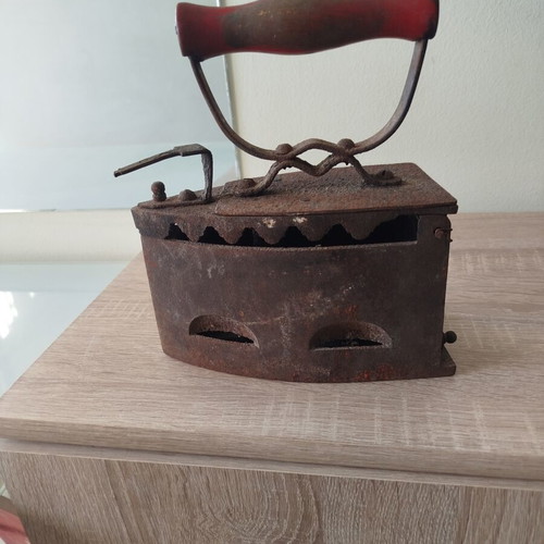 Old Charcoal Iron used