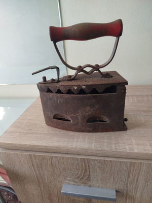 Old Charcoal Iron used