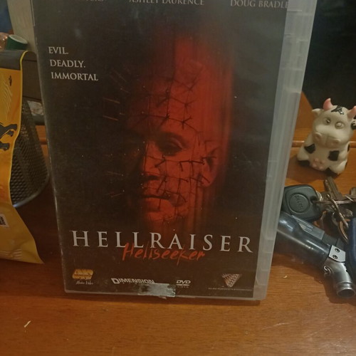 Hellraiser Hellseeker DVD like new, thriller horror with subtitles