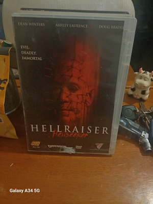 Hellraiser Hellseeker DVD like new, thriller horror with subtitles