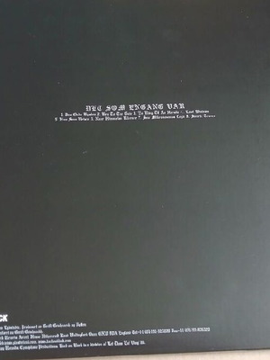 Burzum Det Som Engang Var LP λευκό βινύλιο σαν καινούργιο