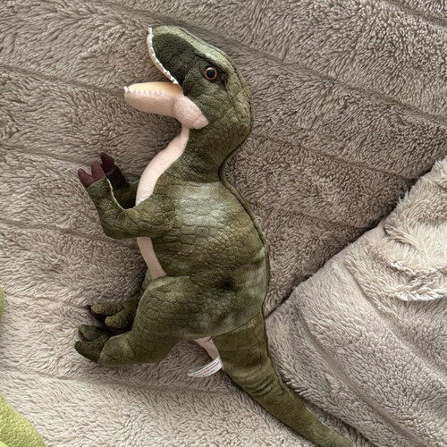 Stuffed dinosaurs used, set of 2 pieces