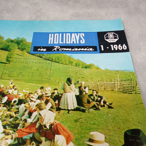 Holidays in Romania travel guide used, 1960s edition