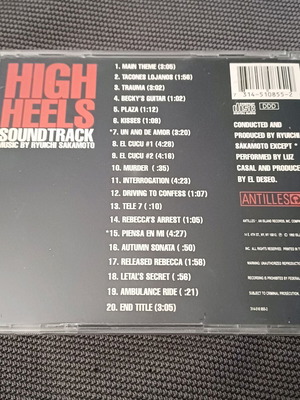 High Heels Soundtrack CD μεταχειρισμένο, ηλεκτρονική μουσική