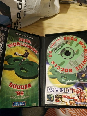 Sega Worldwide Soccer 98 για Sega Saturn σαν καινούργιο