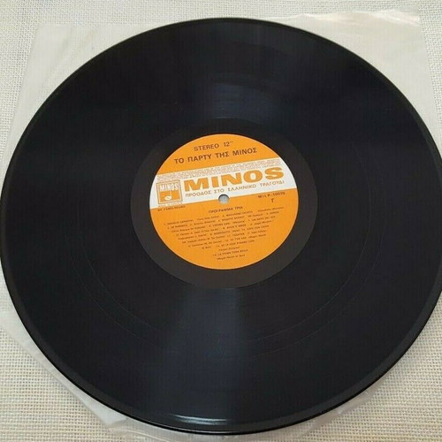 To Party Tis Minos vinyl used, Latin