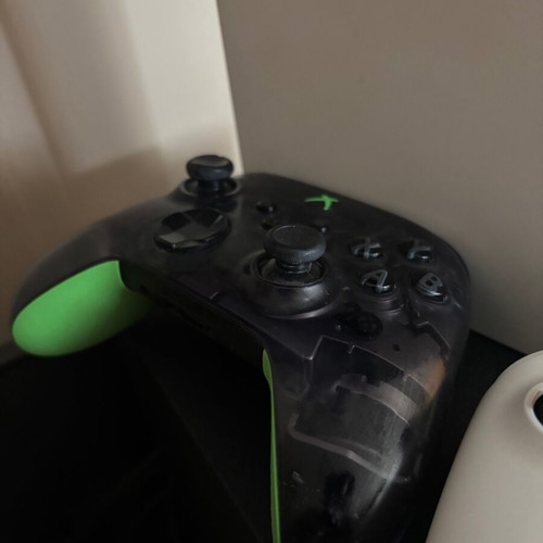 Xbox Series S console with 2 controllers