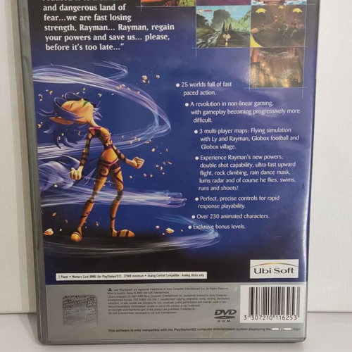 Rayman Revolution Platinum PS2 game like new