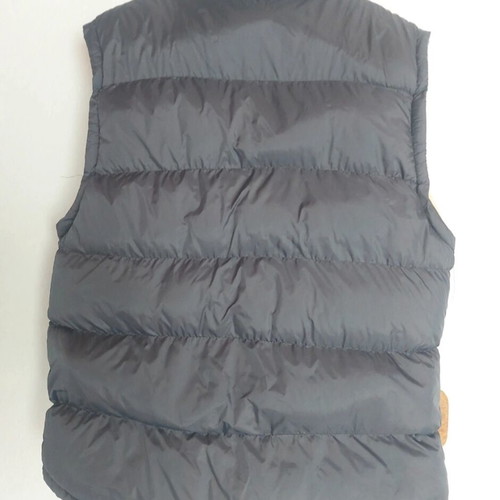 Men's vest like new, reversible, size L, beige and blue