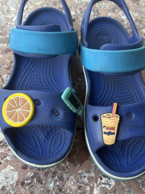 Σανδάλια Crocs μεταχειρισμένα, νούμερο 30, μπλε