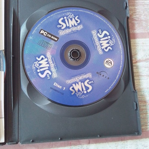 The Sims Makin Magic expansion PC game used
