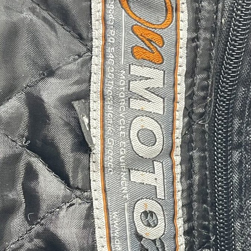 On Moto Cordura Motorcycle Jacket used with protective armor