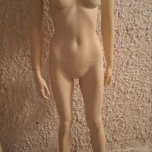 Display mannequins used, set of 2 with base
