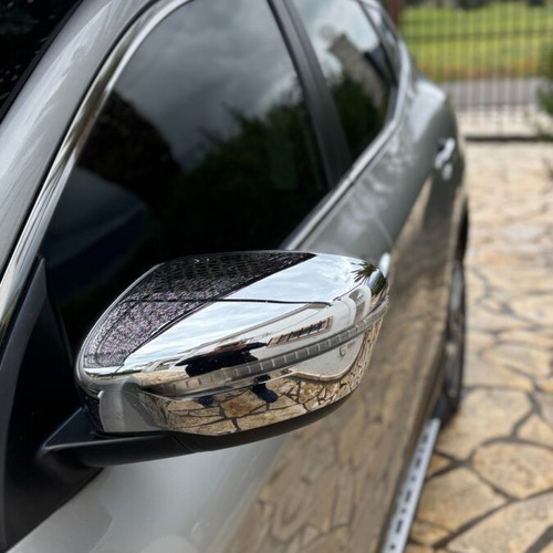 Chrome mirror covers genuine for Nissan Qashqai J11 new