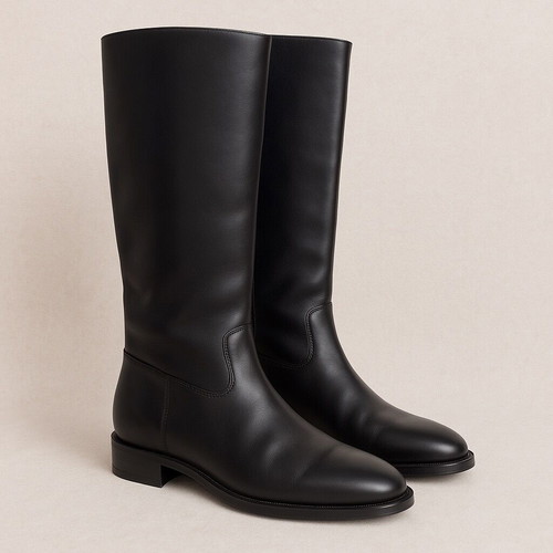 Danos Black Leather Riding Boots like new, Size 40