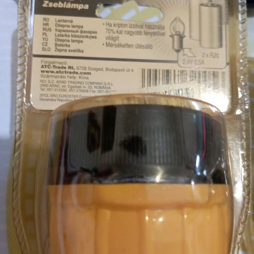 ATC 6728 handheld flashlights new, pack of 5