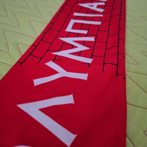 Olympiacos Anniversary Scarf 100 Years, like new, signed