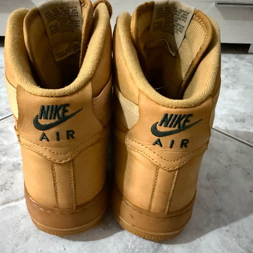 Nike Air Force 1 High Flax like new, size 46, beige brown