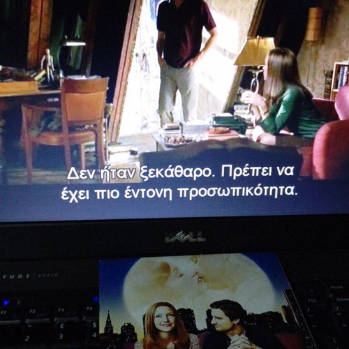 Alex & Emma DVD like new, romantic with subtitles
