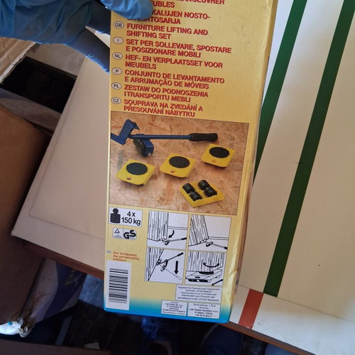 Powerfix Lift & Roll set for lifting and moving furniture