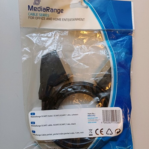Scart cable 1.4m new