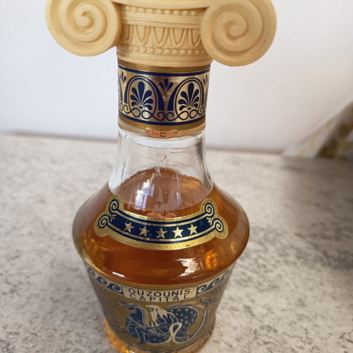 Ouzounis Capital collectible full bottle, 17 cm height