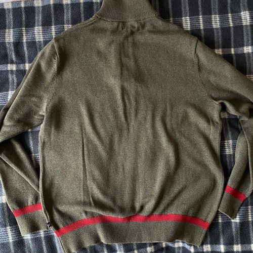 Nautica men's sweater green like new, size L