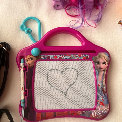 Various toys for girls used