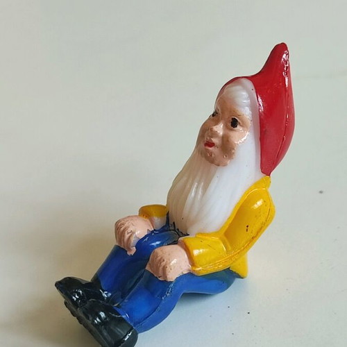 Disney 80s dwarf miniature figure used, Snow White