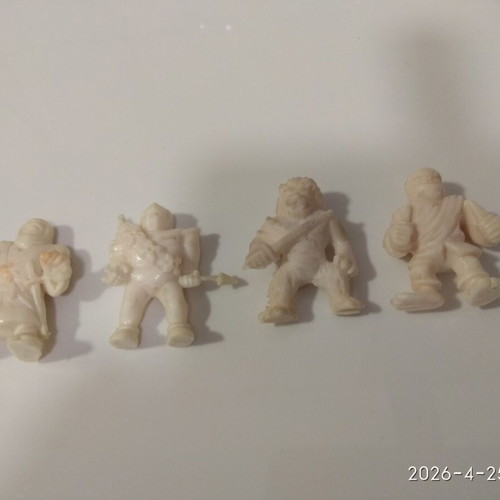 El Greco Exogini Ninja 4 figures like new