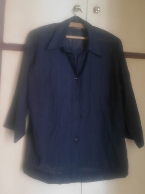 Canda summer shirt like new, blue, size L